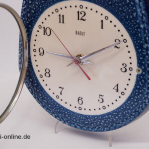 BADUF Keramik Küchenuhr | Wanduhr mit Quartzwerk | Vintage 60er Jahre