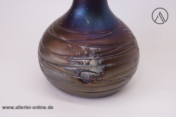 Freiherr von Poschinger Glas Vase | Pallme König | Mundgeblasen