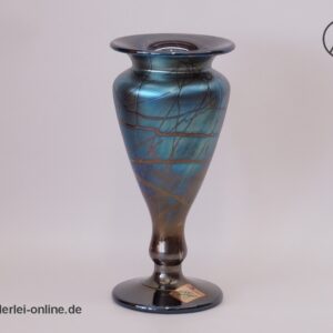 Joska Waldglashütte Bodenmais Glas Vase | Blumenvase | faszinierendem Farbverlauf und irisierendem Schimmer | 21 cm
