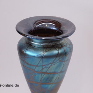 Joska Waldglashütte Bodenmais Glas Vase | Blumenvase | faszinierendem Farbverlauf und irisierendem Schimmer