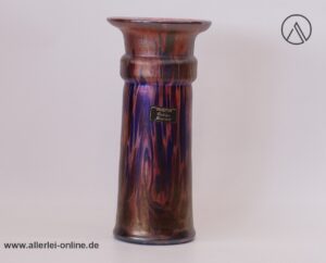 Austen Bodenmaisglas Bayrischer Wald | Glas Vase | Blumenvase | F. Austen Signiert | Farbverschmelzungen |23cm