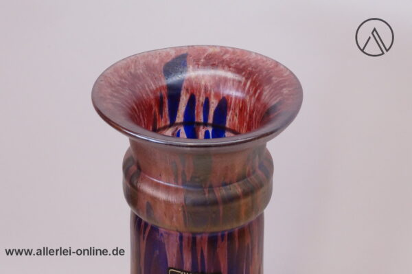 Austen Bodenmaisglas Bayrischer Wald | Glas Vase | Blumenvase | F. Austen Signiert | Farbverschmelzungen