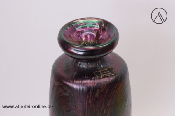 Austen Bodenmaisglas Bayrischer Wald | Glas Vase | Blumenvase | Franz Austen Signiert | Farbverschmelzungen