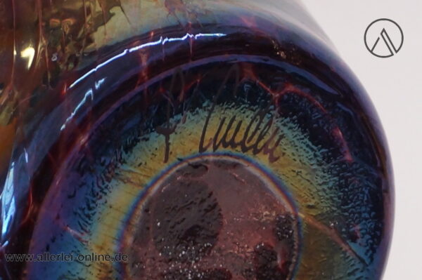 Austen Bodenmaisglas Bayrischer Wald | Glas Vase | Blumenvase | Franz Austen Signiert