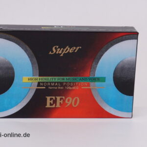 EF 90 | Audio Kassette | High Fidelity | Music and Voice Leerkassette | NEU/OVP