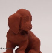 Keramik Miniatur Dackel | Dackelwelpe | Dachshund Welpe | Keramikfigur
