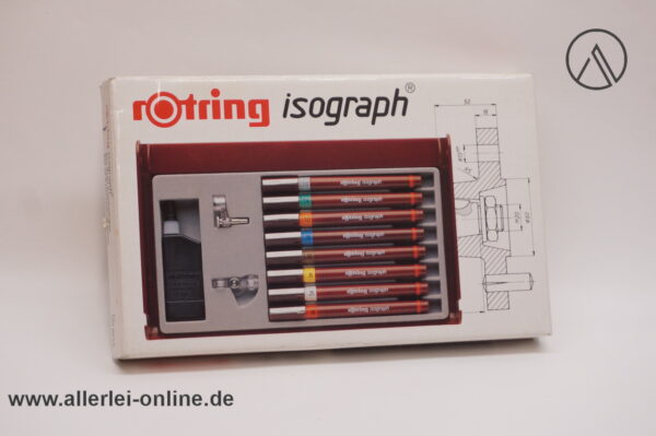 rOtring Isograph 8er Satz Tuschefüller | Tusche Zeichner Set 151 903