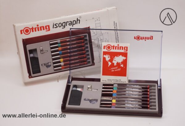 rOtring Isograph 8er Satz Tuschefüller | Tusche Zeichner Set 151 903 | unbenutzt in OVP