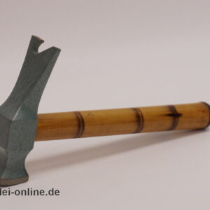 Korkenzieher in Hammerform | Hammer Flaschenöffner aus Bambus und Eisen | Vintage Corkscrew