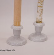 2 Stück Rosenthal Porzellan Kerzenhalter Maria weiß Kerzenständer im Allerlei-Online Shop