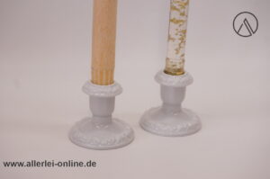 2 Stück Rosenthal Porzellan Kerzenhalter Maria weiß Kerzenständer im Allerlei-Online Shop