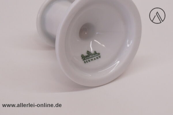 2 Stück Vintage Rosenthal Porzellan Kerzenhalter Maria weiß Kerzenständer im Allerlei-Online Shop