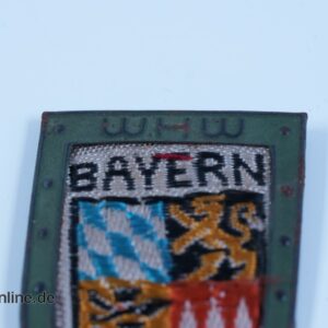 Nationalsozialismus WHW Bayern | Winterhilfswerk Abzeichen | WK2 Grenzlandwappen - Tinnie Badge Bavaria