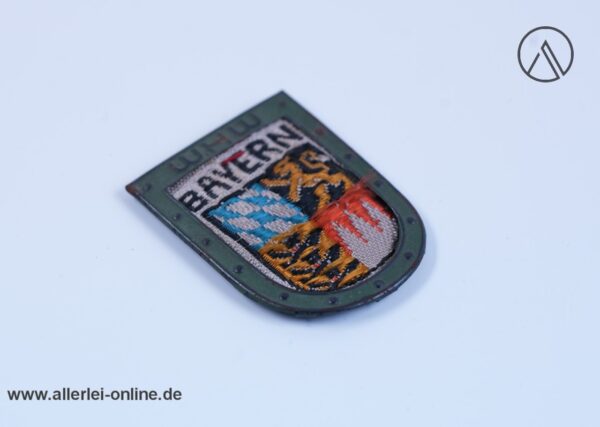 German WW2 WHW Bayern | Winterhilfswerk Abzeichen | WK2 Grenzlandwappen - Tinnie Badge Bavaria