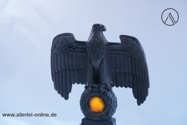 Deutscher WW2 Reichsadler | Nürnberg Schreibtischadler 3.Reich Tischadler RZM M3/100 - Hersteller Emmrich & Schöning