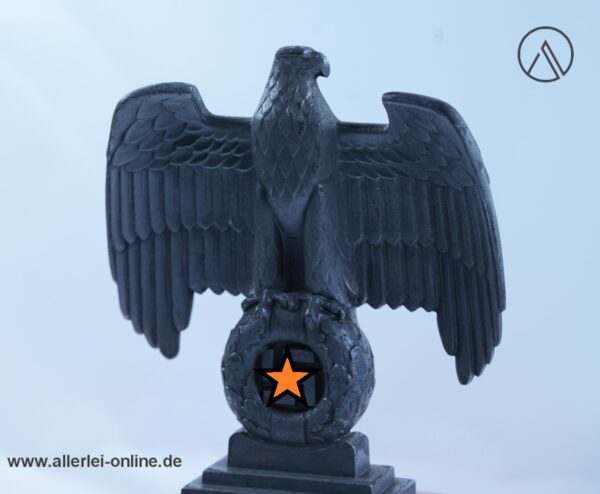 Schreibtisch Reichsadler | Nürnberg Schreibtischadler 3.Reich Tischadler RZM M3/100 - Hersteller Emmrich & Schöning