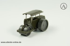 Vintage Wiking Modellautos | Straßenwalze mit Dach | Dunkelgrün H0 - 1:87