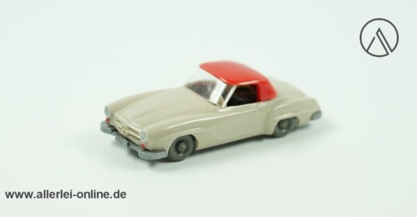 Wiking Modellauto | Mercedes 190SL Cabrio | Beige / Hellelfenbein | H0 - 1:87