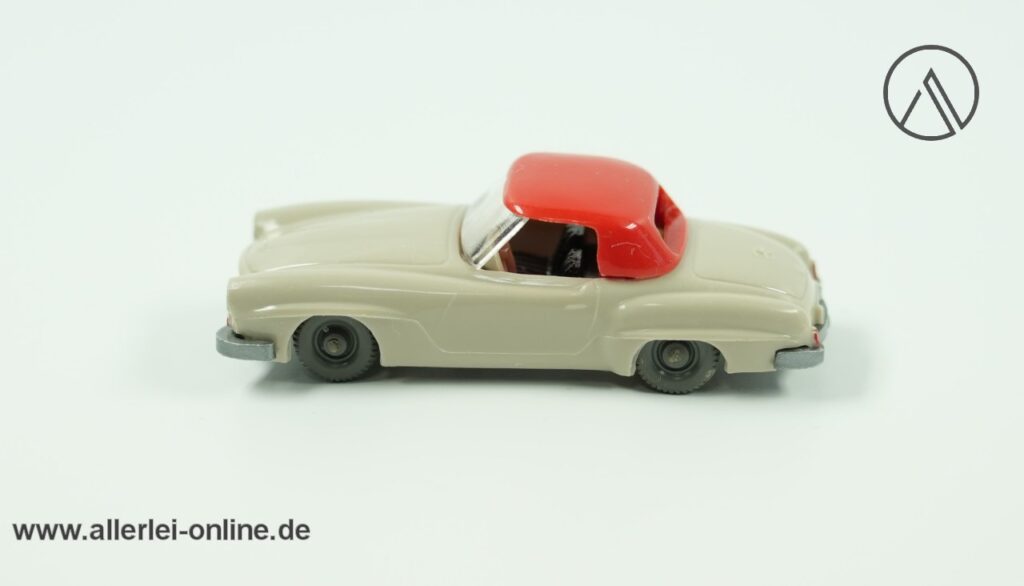 Wiking | Mercedes 190 SL Cabriolet ,geschlossen | Beige / Hellelfenbein | H0 - 1:87