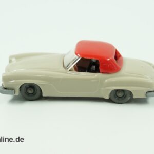 Wiking | Mercedes 190 SL Cabriolet ,geschlossen | Beige / Hellelfenbein | H0 - 1:87