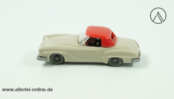Wiking | Mercedes 190 SL Cabriolet ,geschlossen | Beige / Hellelfenbein | H0 - 1:87