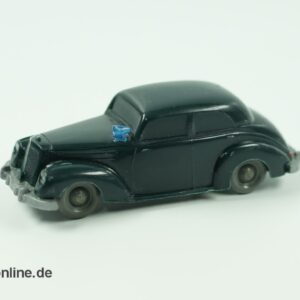 Wiking unverglast | Mercedes MB 220 Polizei | dunkelgrün | H0 - 1:87