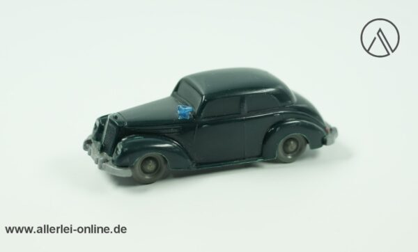 Wiking unverglast | Mercedes MB 220 Polizei | dunkelgrün | H0 - 1:87