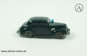 Wiking unverglast Modellauto Mercedes MB 220 Polizei | dunkelgrün | H0 - 1:87