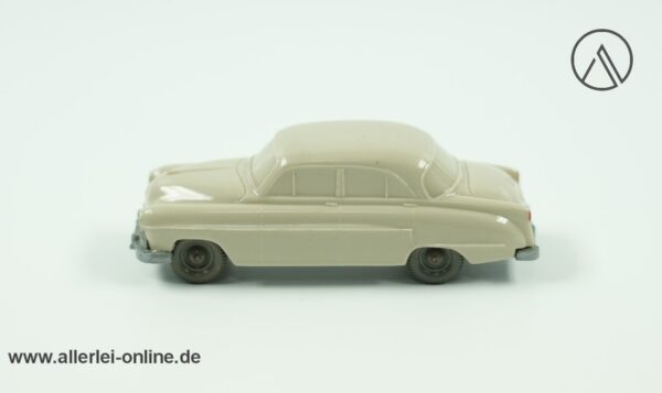 Wiking 50er 60er Jahre unverglast | Opel Kapitän Haifischmaul | Beige / Hellbeige | H0 - 1:87
