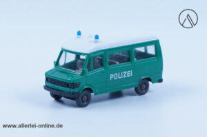 Wiking Modellauto | Mercedes-​​​​Benz 207D Bus | POLIZEI Mannschaftswagen | H0 - 1:87