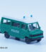 Wiking | Mercedes-​​​​Benz 207D Bus | POLIZEI Mannschaftswagen | H0 - 1:87