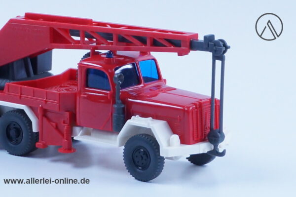 Wiking Modellauto | Magirus KW15 Kranwagen | Magirus Feuerwehr | H0 - 1:87