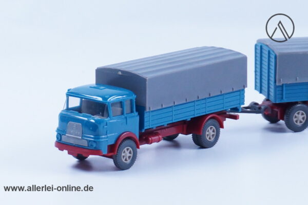 Vintage Wiking | Krupp LF 806 Pritschenlastzug mit Plane | H0 - 1:87