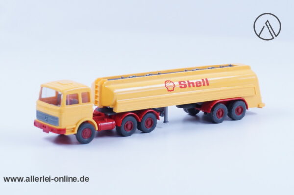 Vintage Wiking Modellautos | Mercedes-​​​​​​​Benz LPS 2223 | Shell Tanksattelzug