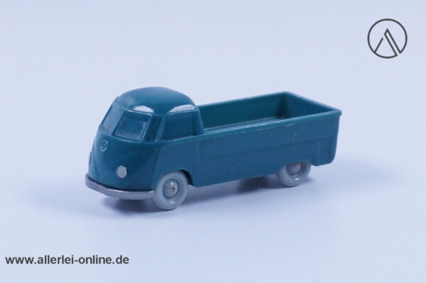 Wiking unverglast | VW T1 Bus | Volkswagen Pritsche - Transporter | helles graublau H0 - 1:87