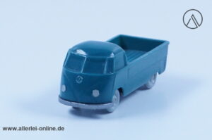 Vintage Wiking unverglast | VW T1 Bus | Volkswagen Pritsche - Transporter | helles graublau H0 - 1:87