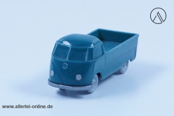 Vintage Wiking unverglast | VW T1 Bus | Volkswagen Pritsche - Transporter | helles graublau H0 - 1:87