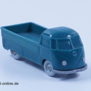 Wiking unverglast | VW T1 Bus | Volkswagen Pritsche - Transporter | helles graublau / Diamantblau H0 - 1:87