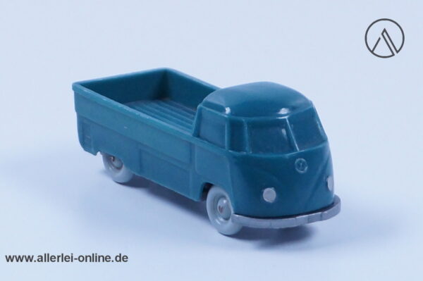 Wiking unverglast | VW T1 Bus | Volkswagen Pritsche - Transporter | helles graublau / Diamantblau H0 - 1:87