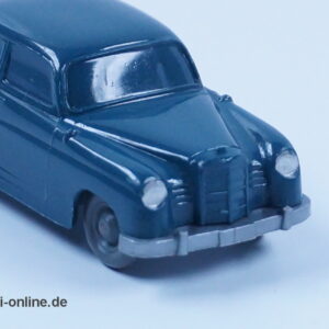 50er Jahre Wiking unverglast | Mercedes 180 Pontonwagen | Azurblau | H0 - 1:87