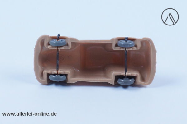 Wiking 40-50er Jahre Modellautos Drahtachser - unverglast | Opel Olympia | Beige | Quetschachser Modell H0 - 1:87