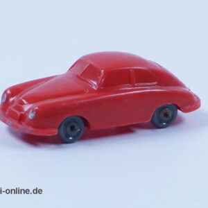 Wiking Drahtachser - unverglast | Porsche 356 | Rot | Quetschachser Modell H0 - 1:87