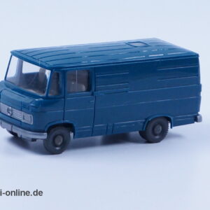 Vintage Wiking | Mercedes-​​​​Benz L 406 Kasten | Transporter | Blau/Petrol H0 - 1:87