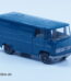Wiking | Mercedes-​​​​Benz L 406 Kasten | Transporter | Blau/Petrol H0 - 1:87