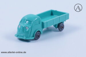50er Jahre Wiking Drahtachser - unverglast | Tempo Matador Knutschgesicht Pritschenwagen | Türkis/Türkisgrün | Quetschachser Modell H0 - 1:87