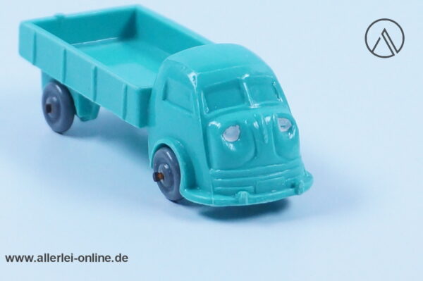 Wiking Drahtachser - unverglast | Tempo Matador Pritschenwagen | Türkis/Türkisgrün | Quetschachser Modell H0 - 1:87