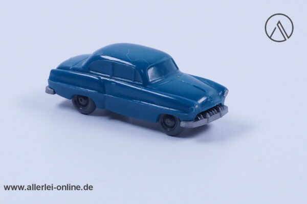 50er Jahre Wiking unverglast | Opel Olympia Rekord Haifischmaul | Blau/Taubenblau | H0 - 1:87