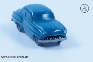 Wiking unverglast | Opel Olympia Rekord Haifischmaul | Blau/Taubenblau | H0 - 1:87