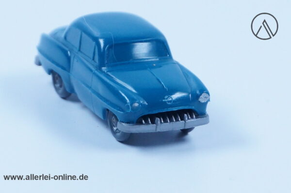 Wiking unverglast | Opel Olympia Rekord Haifischmaul | Blau/Taubenblau | H0 - 1:87