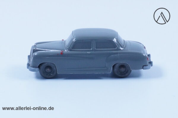 Vintage Wiking Modellautos der 50er Jahre unverglast | Mercedes 180 | Hellgrau | H0 - 1:87
